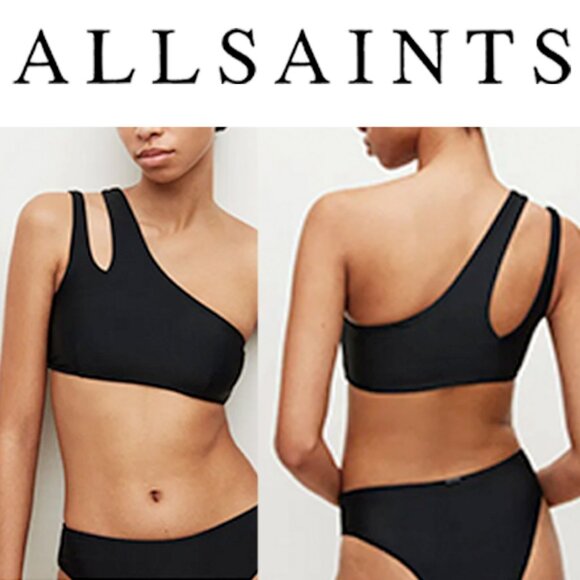 OBO. All Saints. Cara Cut Out Bikini Top. Large. - Picture 1 of 3